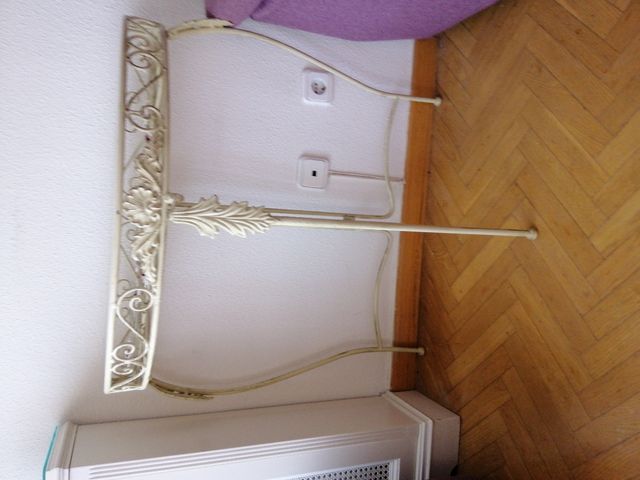 TAVOLO IN CRISTALLO FIORI FORGIA