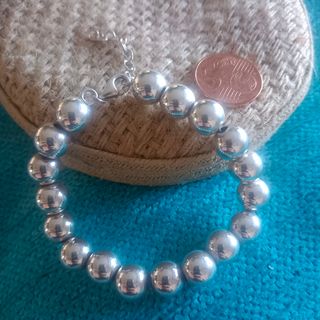 Pulsera plata nueva