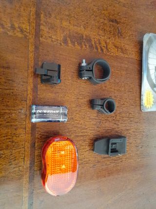 Fanalino ovale 3 LED per biciclette