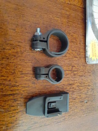 Fanalino ovale 3 LED per biciclette