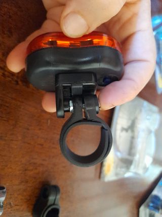 Fanalino ovale 3 LED per biciclette