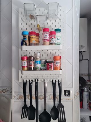 Butaca beige de tela