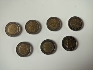 Se venden o cambian monedas de  colec