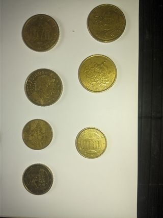 Se venden o cambian monedas de  colec