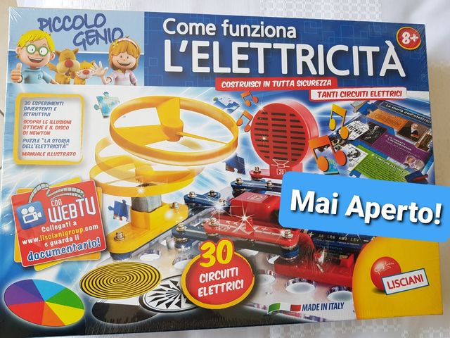 Gioco Lisciani Elettricità. Idea regalo Natale '24