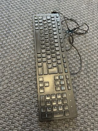 Teclado con cable Dell