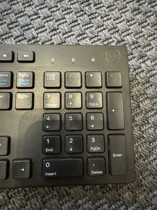 Teclado con cable Dell