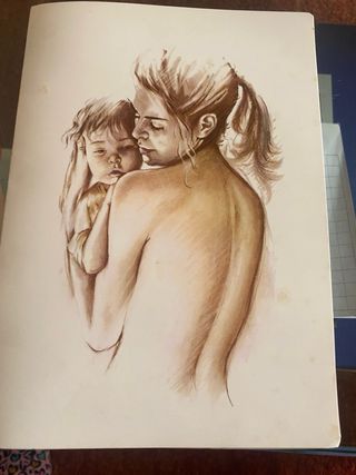 opera di G. Peirano su lastra in argento