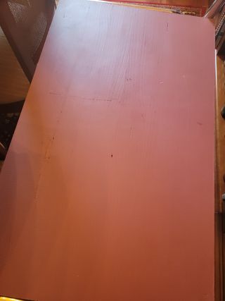 Mesa retro con ruedas para television cromado