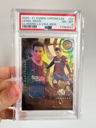 MESSI TOPPS PATCH RELIC PANINI CROMOS PATCH