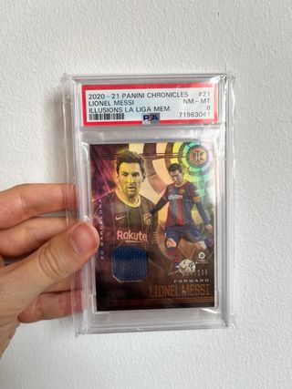 MESSI TOPPS PATCH RELIC PANINI CROMOS PATCH