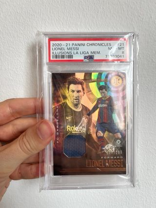 MESSI TOPPS PATCH RELIC PANINI CROMOS PATCH