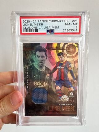 MESSI TOPPS PATCH RELIC PANINI CROMOS PATCH