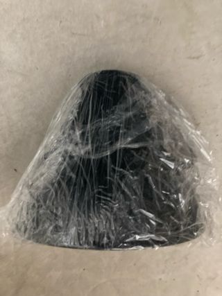 Lampara Ikea techo negra 19cm