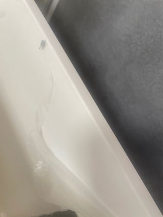 Bancada de compacto nucleo blanco 