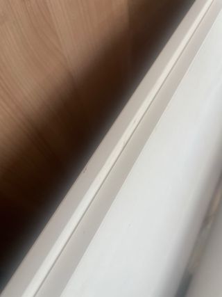 Bancada de compacto nucleo blanco 