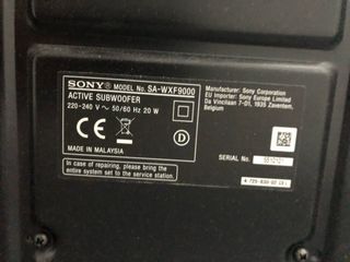 Barra de sonido Sony