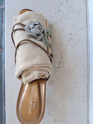 Sandalo "Sergio Rossi" tacco 5 cm