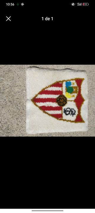 Felpudo escudo del sevilla