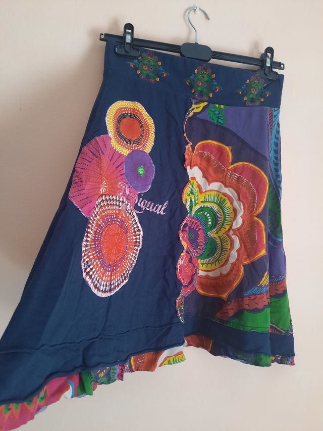 Falda hippie Desigual