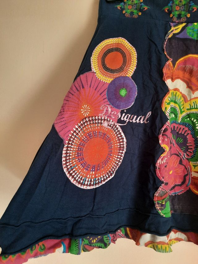 Falda hippie Desigual