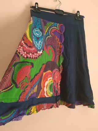 Falda hippie Desigual