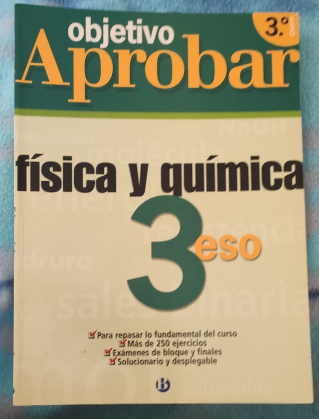 Libro Aprobar física y química 3 ESO