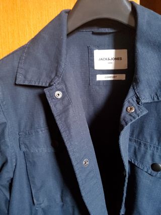 Giacca leggera Jack & Jones blu L uomo