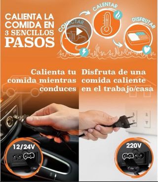 Fiambrera alectrica 80w