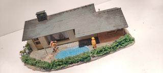 Chalet, piscina Faller vintage**