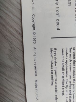 Maqueta '32 Ford Roadster año 1974