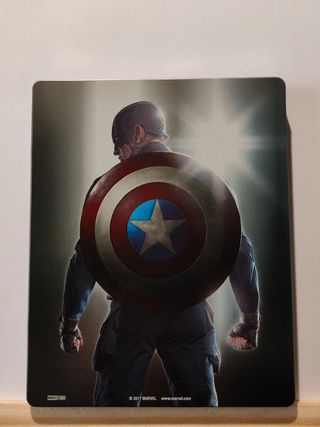 Captain America Trilogia Steelbook Blu Ray