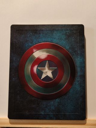 Captain America Trilogia Steelbook Blu Ray
