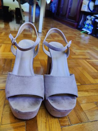 Sandalias de tacón con plataforma