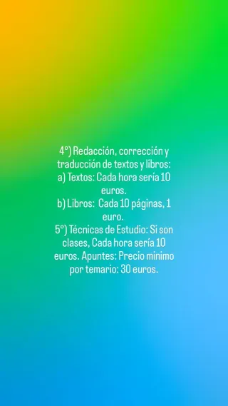 CLASES DE APOYO Y REFUERZO