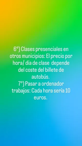 CLASES DE APOYO Y REFUERZO