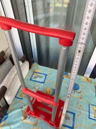 Carrito porta mochila