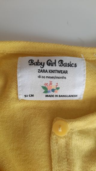 Rebeca amarilla de Zara de verano