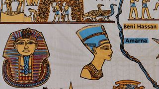 Papiro gigante comprado en el Cairo, 60 x 42 cm.