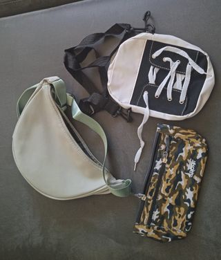 Lote 3 bolsos/riñonera Nuevos