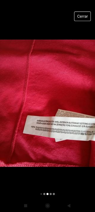 Camiseta mujer fucsia Bershka talla S