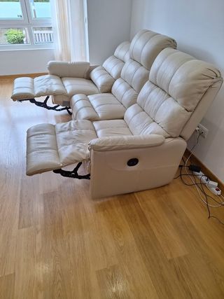 Sofá 3 plazas 2 relax con motor