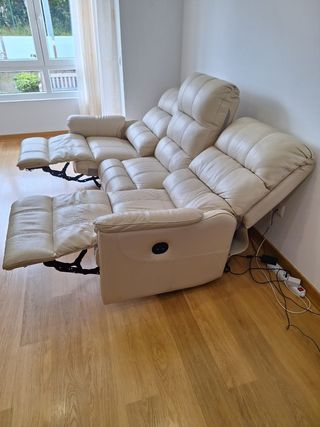 Sofá 3 plazas 2 relax con motor