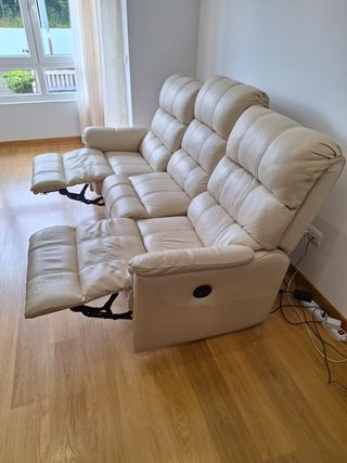 Sofá 3 plazas 2 relax con motor