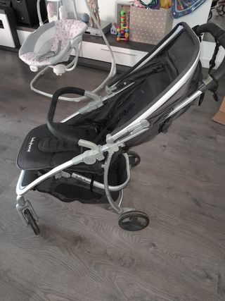 Pack Silleta babyhome + maxi cosi + funda