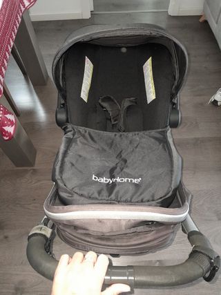Pack Silleta babyhome + maxi cosi + funda