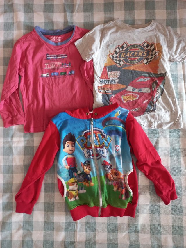 Lote dos camisetas niño
