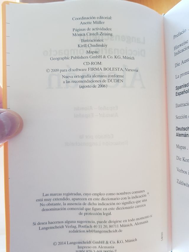 Diccionario de Alemán