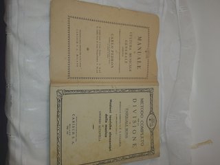 Antico libro P. BONA 1942