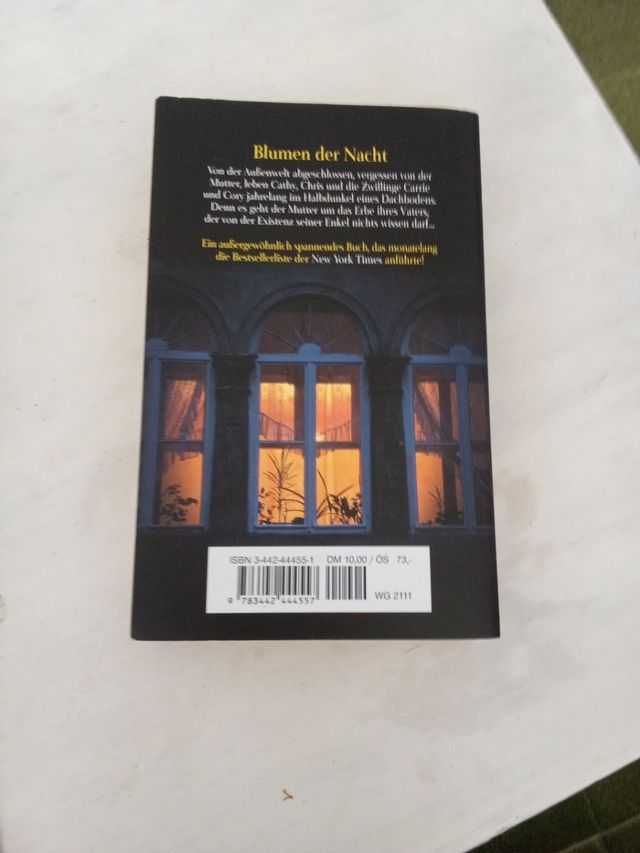 Libro Blumer der Nacht, V.C. Andrews